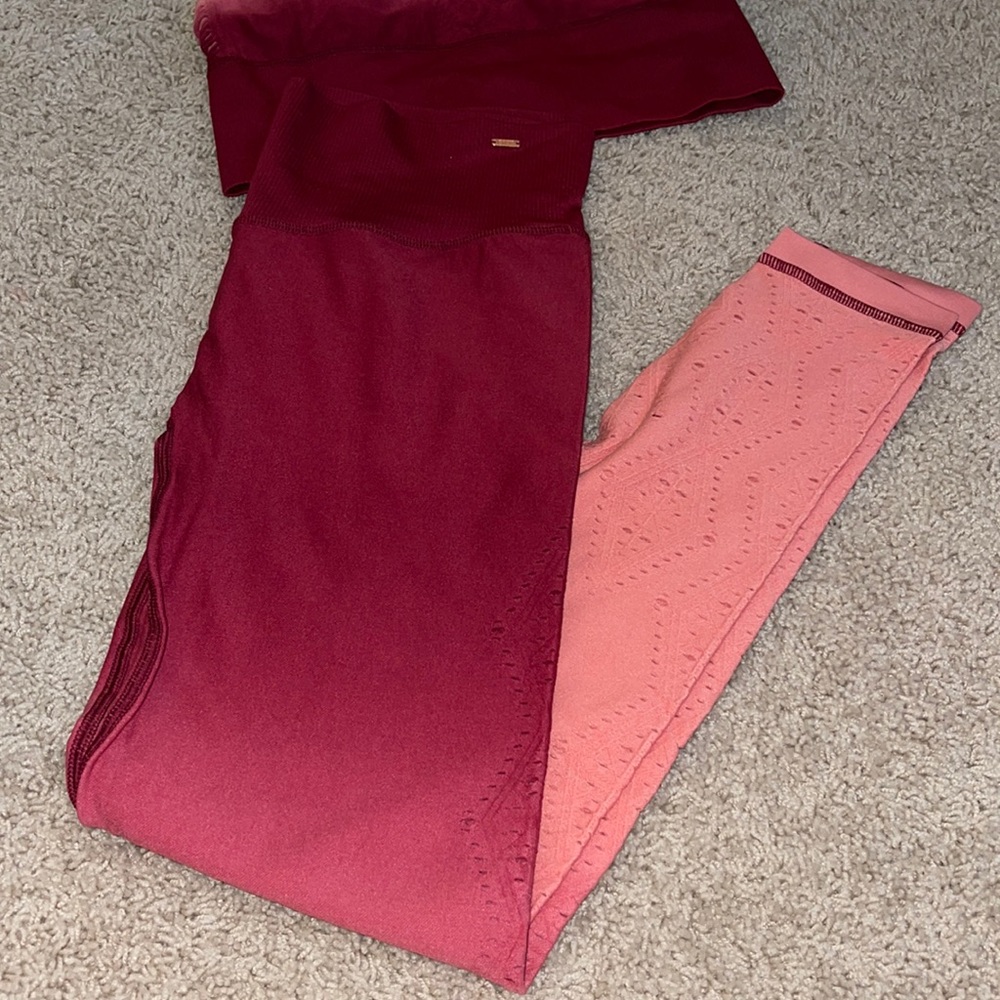 PINK SPORT LEGGINGS